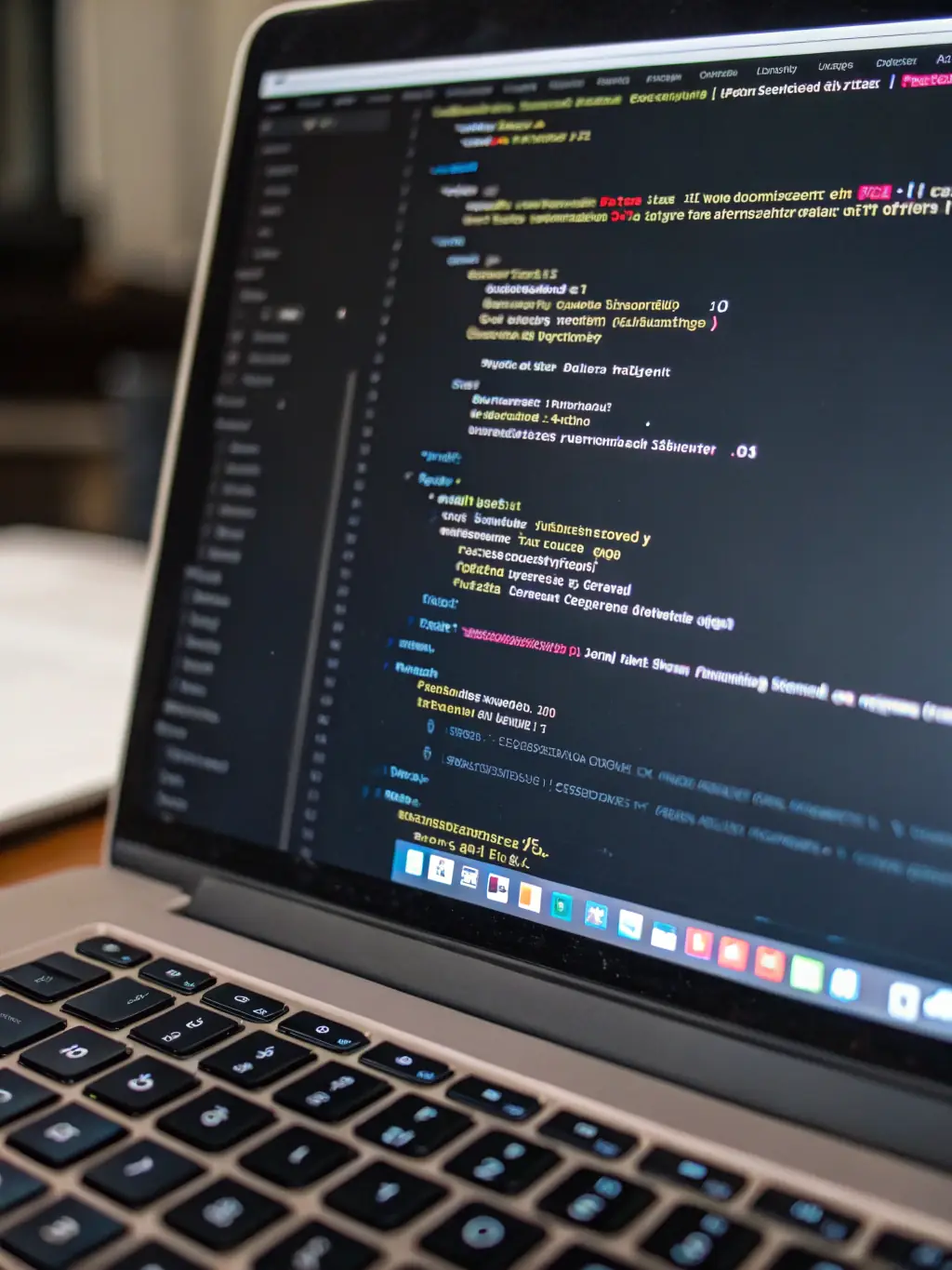A dynamic JavaScript code snippet demonstrating interactivity and functionality. The image should convey the power of JavaScript in creating engaging web experiences.