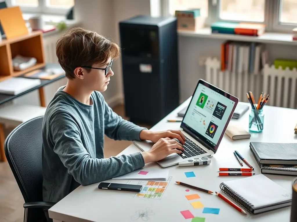 A student successfully deploying a web application, showcasing the practical skills gained from CodePulse's back-end development course.